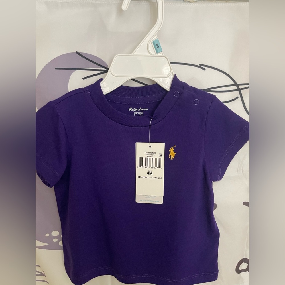 Ralph Lauren
Baby Boys 3-24 Months Short-Sleeve Collegiate Essential Tee